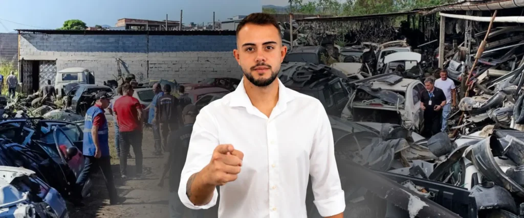 Fiscalização de ferros-velhos e combate ao comércio ilegal